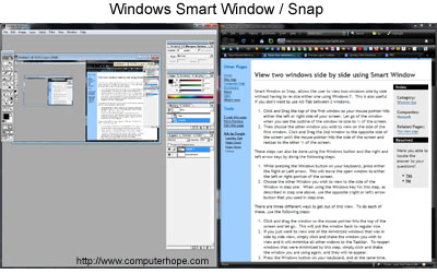 Description: Windows 7 Smart Window